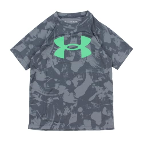 Under Armour Boys Tech Big Logo Printed Short-Sleeve T-Shirt
