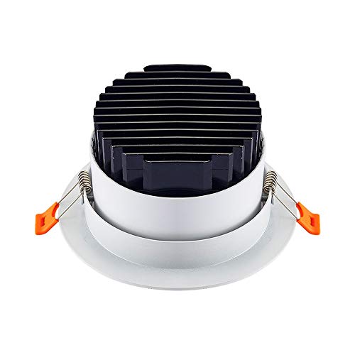 Processeur rotatif en retrait LED downlight encastrable pour plafond intérieur