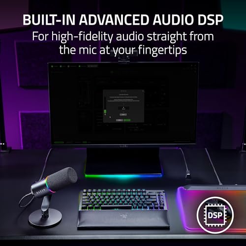 Image of Razer Seiren V3 Pro Microphone, Dynamic USB Type C & XLR Mic, Black