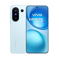 vivo X200FE 5G,Cameraphone ZEISS Teleobiettivo 50MP,Smartphone ZEISS 6.31" Master Color Display,12+12GB RAM,512GB ROM,Dimensity 9300 plus,IP68+IP69,6500mAh,90W FlashCharge,NFC, Blue Breeze
