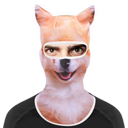 Image of Balaclava Mask 3D Print Full Face Mask Cooling Neck Gaiter Sun Protection Face Cover Mask Windproof Ski Mask