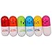 SunAngel 4 Syringe Pens + 6 Pill Pens + 6 Syringe Highlighters Fluorescent Needle Watercolor Pen (16 Pieces)