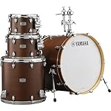 Yamaha Tour Custom Maple 4pc Standard Shell Pack, Chocolate Satin