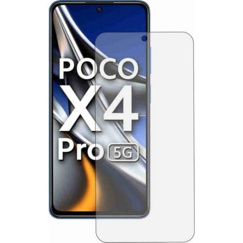 Image of Embed HD-Clear Screen Guard for POCO X4 PRO - Harder or Durable Plastic & More Impact-Resistant Than Glass, with Free Installation Kit