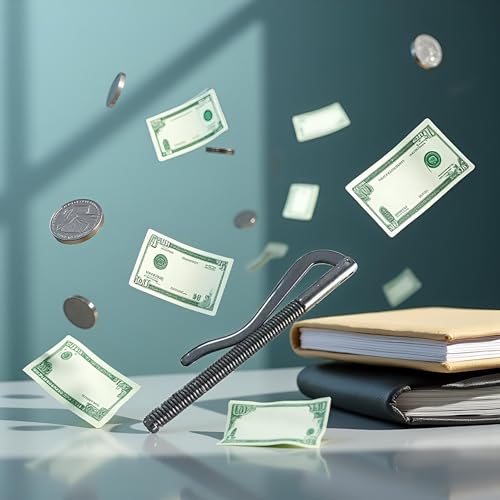 1Pcs Black Metal Bifold Money Clip DIY Tool,Bar Wallet Replace Parts Spring Clamp Cash Holder for Leather Wallet Cash Check Credit Card,Wallets,Wallet Tool,Card Cases and Money Organizers4