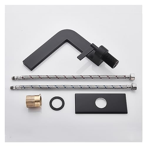 Robinet de vanité cascade anti-éclaboussures en laiton chrome - 8