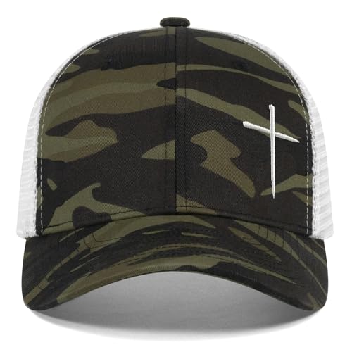 Image of Christian Hats for Men Women,Jesus Cross Hat Religious Best Gifts for Birthday /Christmas