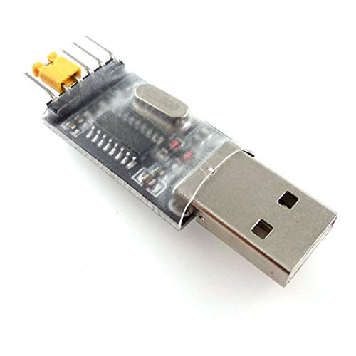 Módulo de Descarga de actualización de USB a TTL Profesional Ch340 Placa de Cepillo de Alambre pequeño Placa de microcontrolador USB a Serie Stc (Plata)