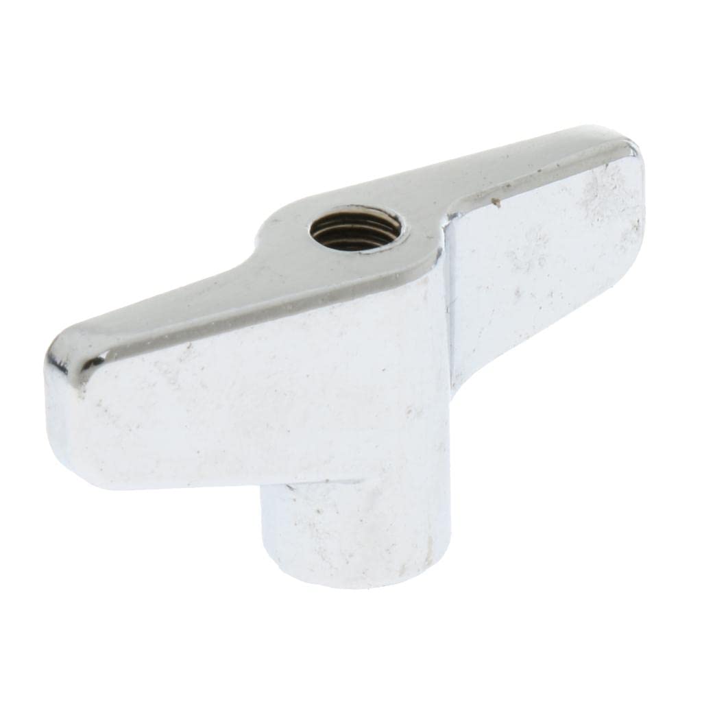 1 pieza de soporte de platillos de liberación rápida, tuerca de ala, tambor de percusión, piezas de 6 mm