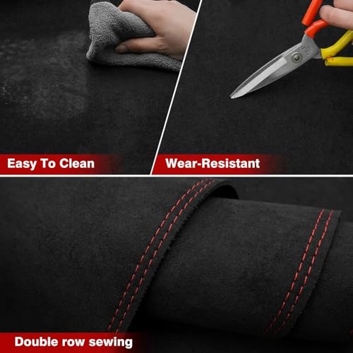 Tapis de tableau de bord VW Polo MK4 polyester noir protection UV 9N 9N3