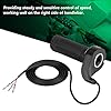 Qiilu Universal Throttle Handle Grip Motorcycle Accelerator Electric Scooter Speed Throttle Grip with 3 Cables for Replacement #4