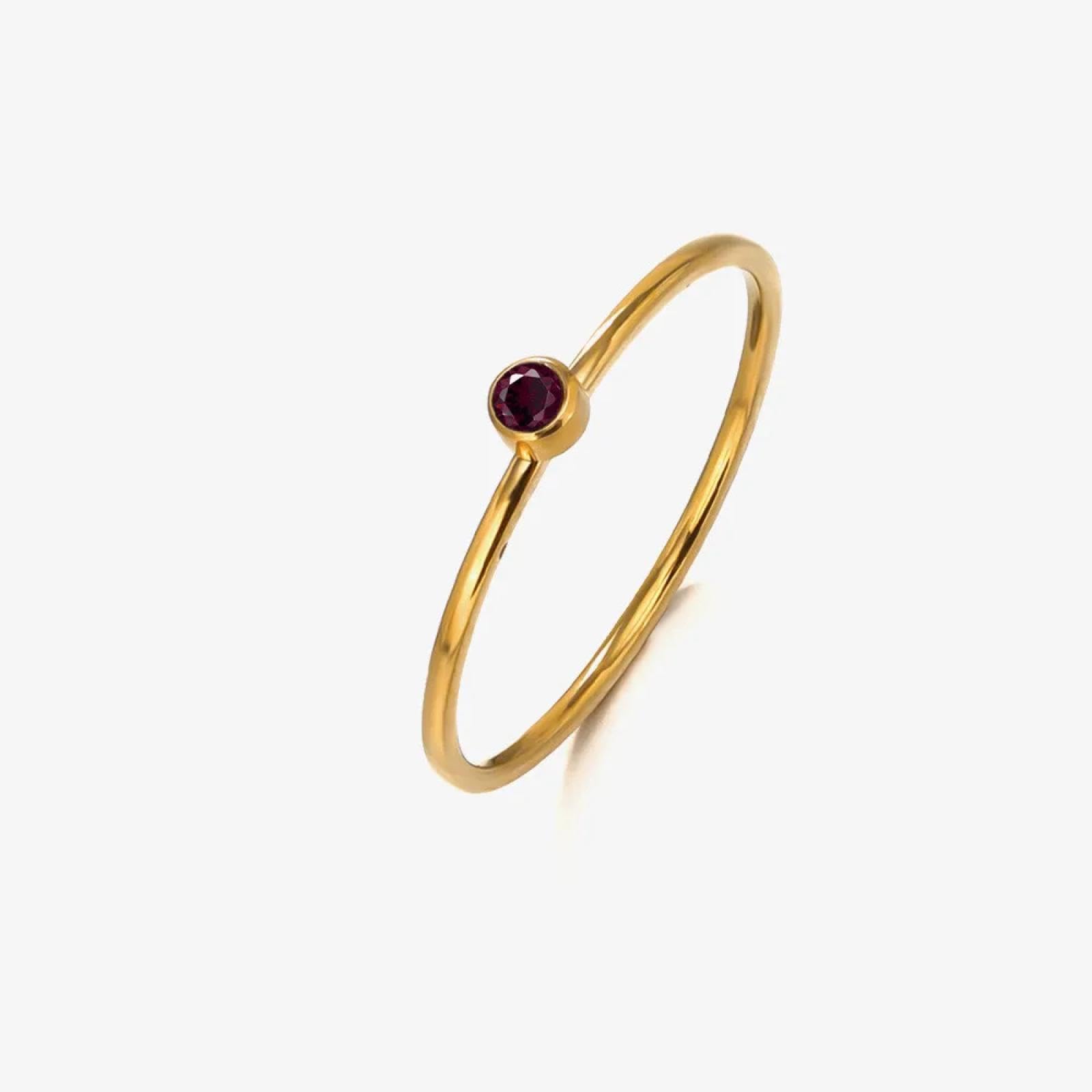 Ringe Ringschmuck Damen Herren Schlichter Ring für Damen Schmuck