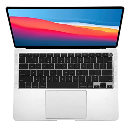 Eoocoo Keyboard Cover Premium Ultra Thin Compatible For 2021 2020 Macbook Air 13 Inch M1 A2337 A2179 With Retina Display & Touch Id, Us Layout, Tinted #TOP4