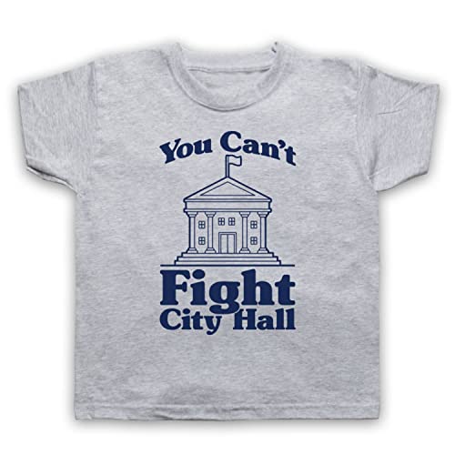 T-shirt de l'enfant You Can't Fight City Hall haut vêtement graphique coton