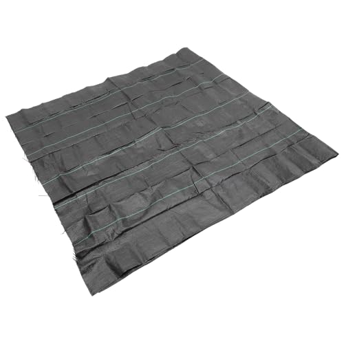 SHINYPASING Tela Antihierbas Negra para Jardín 1,5x3 M, Cobertura de Suelo Resistente y Transpirable para Control de Malezas en Huertos y Cultivos, Accesorio de Jardinería Exterior