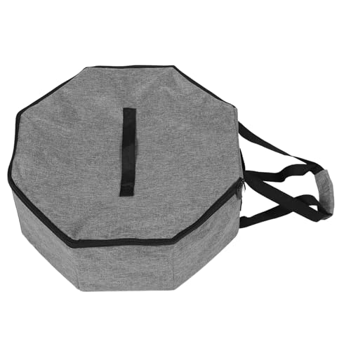 Luxshiny Travel Hat Organizer Bag Large Capacity Hat Case Handle for Men's Women's Cowboy Hat Storage Cap Holder