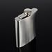 LIHAO Petaca de Acero Inoxidable con Embudo para Whisky Licor Alcohol(7 OZ,...