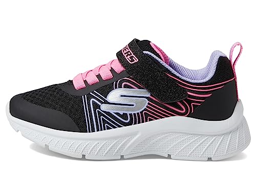 Skechers Microspec Plus Enfant : baskets noires légères au confort amorti - 4