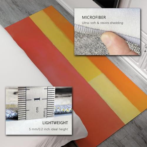 Tapis géométrique d'intérieur lavable et résistant à l'usure - 6