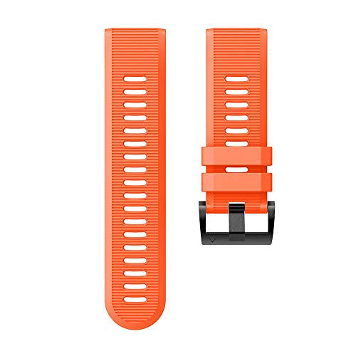 Correa de silicona para reloj Garmin de 26 mm miniatura 5