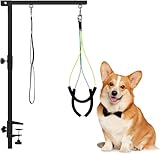Dog Grooming Table Arm 37' Hammock Stand With Loop Noose Foldable Harness for Small Medium Dogs #9