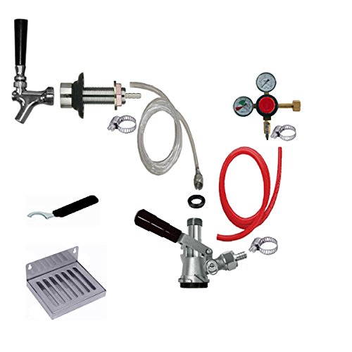 Bev Rite CRCK101 Premium Refrigerator Conversion Kit Door Mount Keg Tap Beer Single