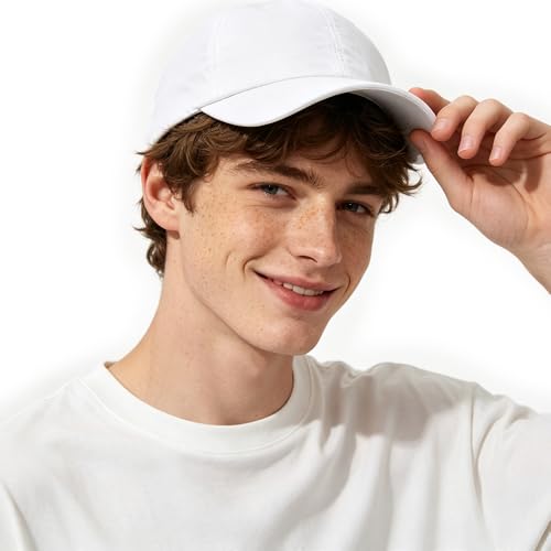 Image of Waterproof Baseball Cap Breathable UPF50+ Caps for Men Women Outdoor Sport Adjustable Rain Quick Dry Hat