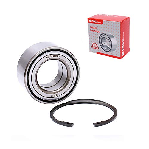 Fkg 510061 front wheel bearing fit for 2000-2006 nissan sentra, 2…