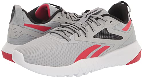 Reebok Men's Flexagon Force 4.0 Cross Trainer, Pure Grey/Black/Vector Red, 10.5 #TOP6