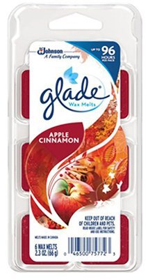 Glade75772 6 Count&44; 2.3 oz. Wax Melts - Apple Cinnamon Scent