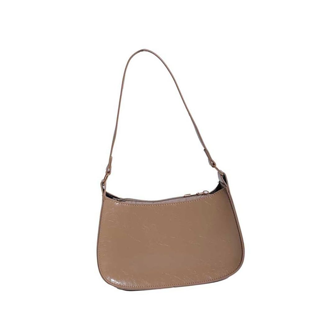 ESTCNK Trendy PU Leather Handbag for Women Casual Shoulder Bag Spacious Underarm Purse for Shopping and Evening Event