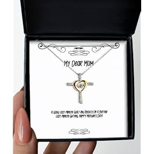 Cheap Mom Gifts, A Good Last-Minute Guilt-Ing Results in A Better Last-Minute Gifting.!, Cheap Christmas Cross Dancing…