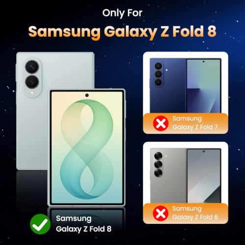 Image of UniqueMe 2 Pack for Samsung Galaxy Z Fold 8 Screen Protector