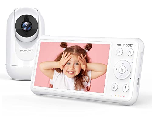 momcozy Video baby monitor con fotocamera, baby monitor,...