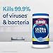 Clorox Disinfecting Wipes plus Clorox Ultra Clean Disinfecting Wipes, Value Pack (Pack of 3) (Package May Vary)