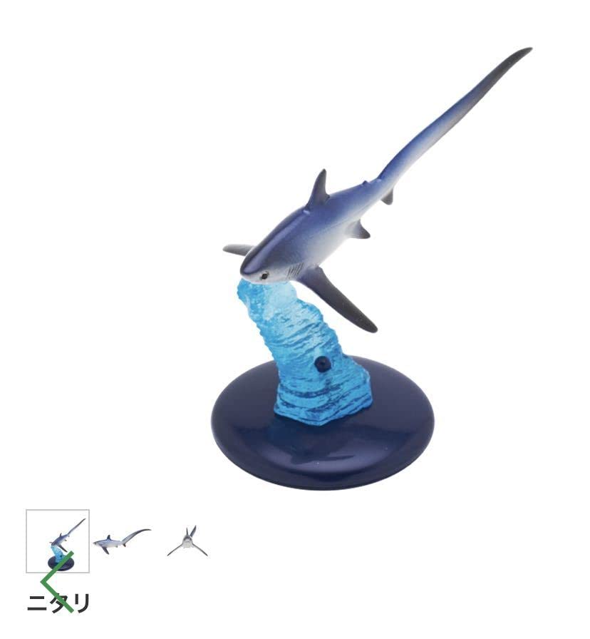 Amazon | ミニチュアフィギュア いきもん ネイチャーテクニカラー サメ