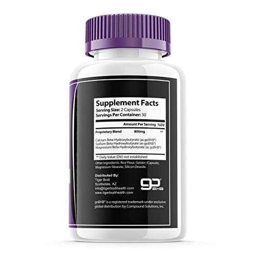 image for Tiger Bodi Complete Keto Pills 800mg, Keto Complete Diet Pills Capsule
