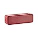 Produktbild AmazonBasics  Bluetooth-Stereo-Lautsprecher mit wasserabweisendem Design, 9 W, Rot