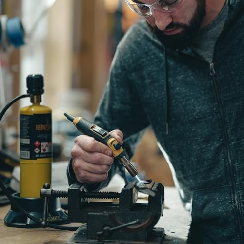 Bernzomatic FirePoint Creator Tool, Precision Flame Hand Torch for use with Bernzomatic MAP-Pro or Propane Fuel (Firepoint Tool)