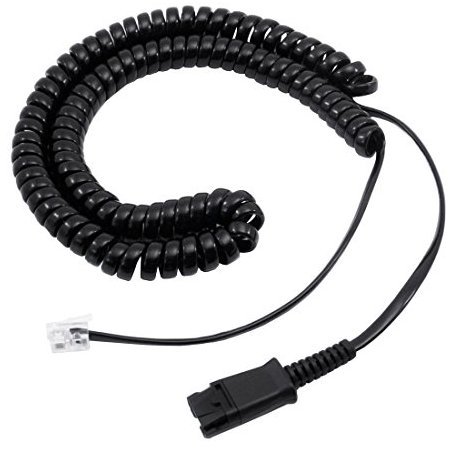 VoiceJoyU10 QD Adapter Cable Compatible with Plantronics Headsets - Connects to Cisco Models 7940 7941 7942 7945 7960 7961 7962 7965 7970 7975 etc,26716-01 Cord