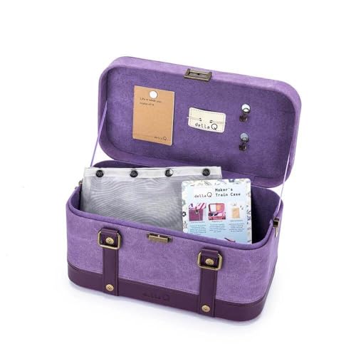Valise de train Everyday Della Q orange compacte 30x15cm rigide - 5