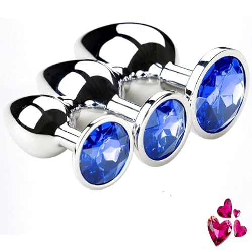 3 Pcs Metal Toys Adult Tools for Couples Beginners to Advanced Surprise Gift for Men and Women