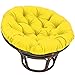 SHAIRMB Papasan Cuscino Sedia, Papasan Cuscino Rotondo per Sedia da Giardino, Poltrona Papasan Cuscino, Papasan Appeso Confortevole Cuscini di Seduta,Outdoor,60 * 60CM