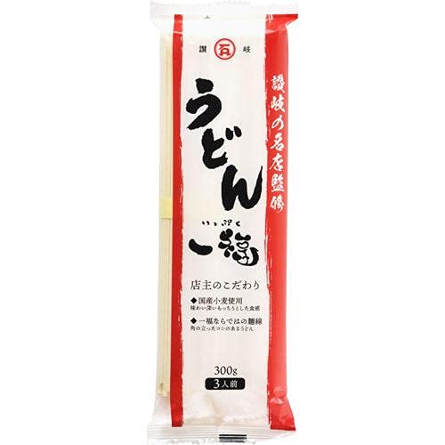 石丸製麺 一福監修国産讃岐うどん300g