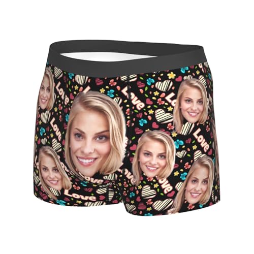Custom Underwear for Men, Custom Men's Underwear Briefs Shorts with Face, Customized Gifts for Husband3