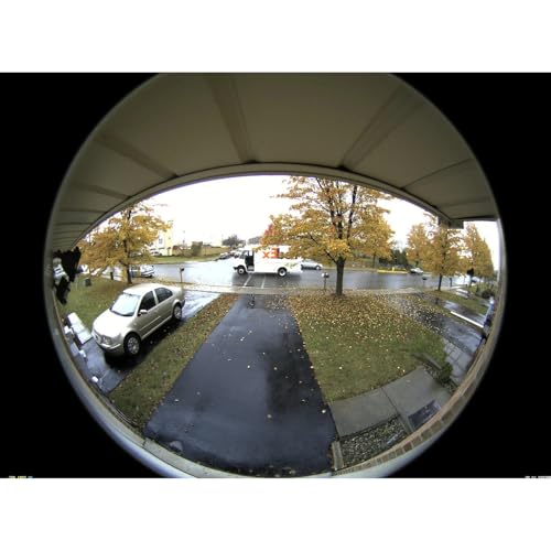 Türspion, 16mm, Spio, Verstellbare Länge, mit Weitwinkel 200 Grad und vernickelter Kappe, für 35-60mm Dicke Türen