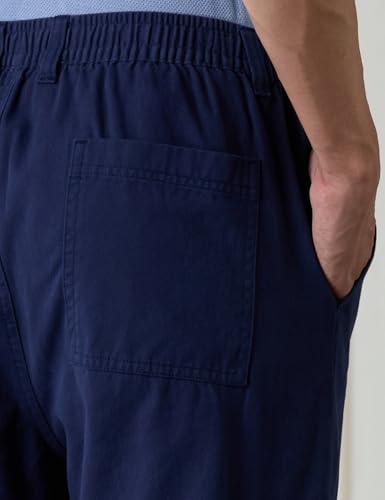 Image of Amazon Brand - Symbol Men Relaxed Fit Cargo Trouser (Semi Elasticated Waistband | 100% Cotton | Pants)