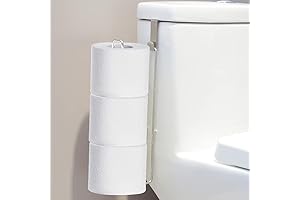 Hanging Toilet Paper Holder With 3 Roll Storage