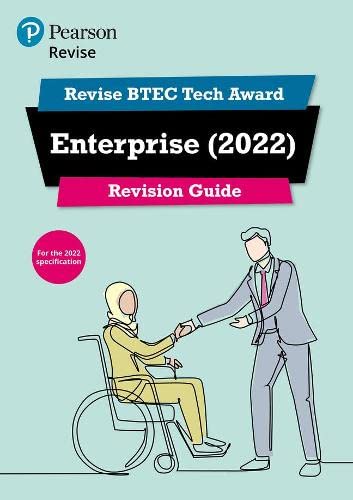 Pearson REVISE BTEC 2022 Tech Award Enterprise Revision Guide inc online edition - for 2026, 2027 exams