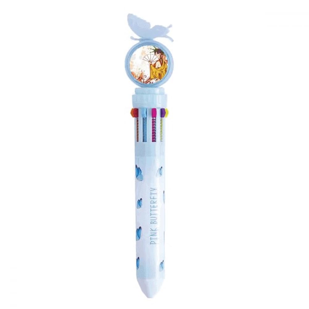 Stylo à bille multicolore rétractable et rechargeable Japanfan - 4
